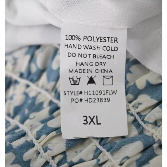 BALTIC BORN KENDALL FLORAL PRINT BLUE JUMPSUIT - Picture 8 of 8